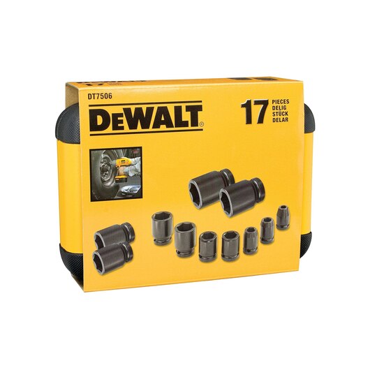 DeWalt 17pc Impact Socket Set | DT7506-QZ