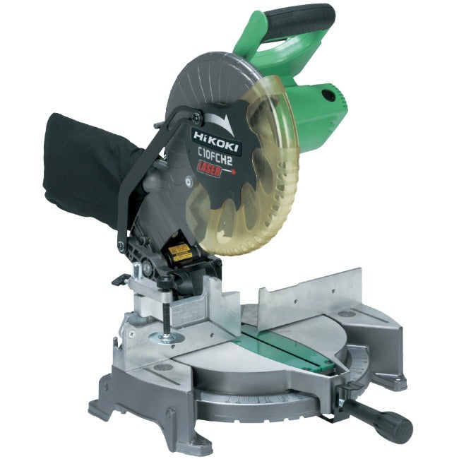 HIKOKI Compound Mitre Saw W/ Laser Guide 255MM 1520W | C10FCH2