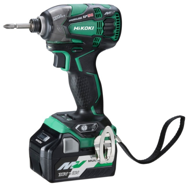 HIKOKI Cordless Impact Driver 36V 1/4″ Drive 210NM SET | WH36DB