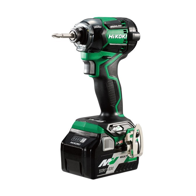 HIKOKI Cordless Impact Driver 36V 1/4″ DRIVE 210NM SET | WH36DC