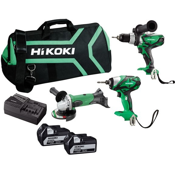 HIKOKI Impact Drill Driver & Grinder 18V COMBO | KC18DGDL