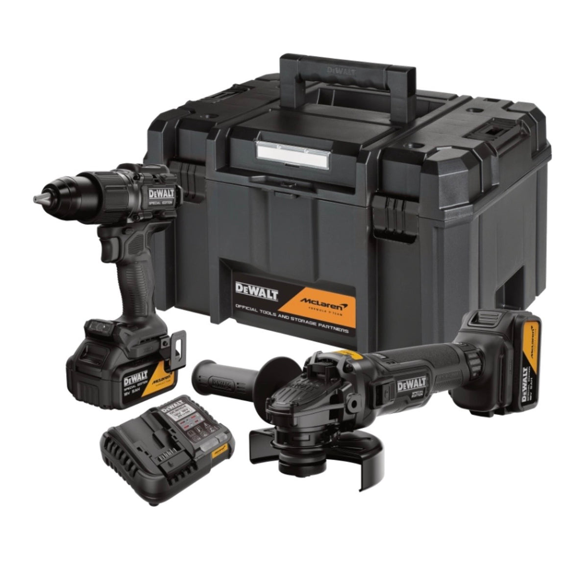 DeWalt x McLaren 18V XR Twin Kit | DCK2223MP2T — 25South