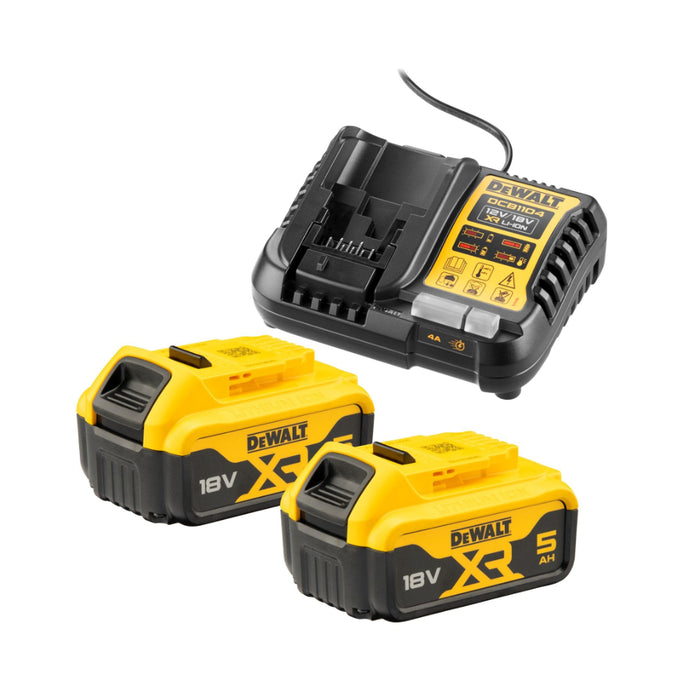 DeWalt 18V Battery Kits 5Ah | DCB1104P2
