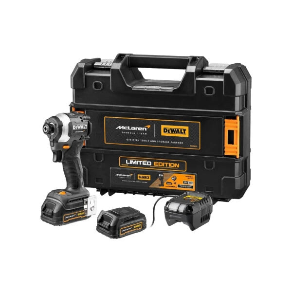 DeWalt 18V XR Brushless Impact Driver Kit | McLaren F1 Team Edition