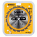 DeWalt Circular Saw Blade 184 x 16mm 18T