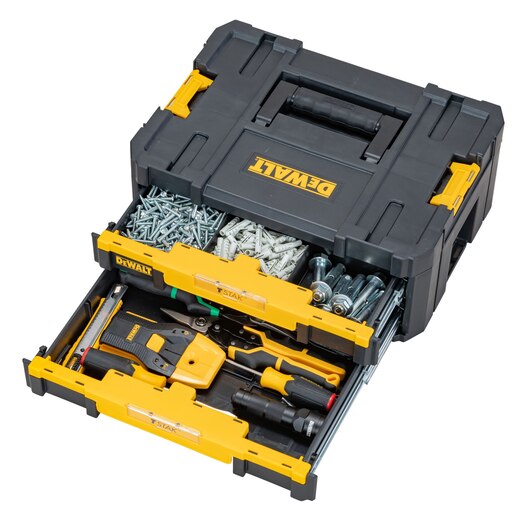 DeWalt TSTAK Case with Double Shallow Drawers | DWST1-70706