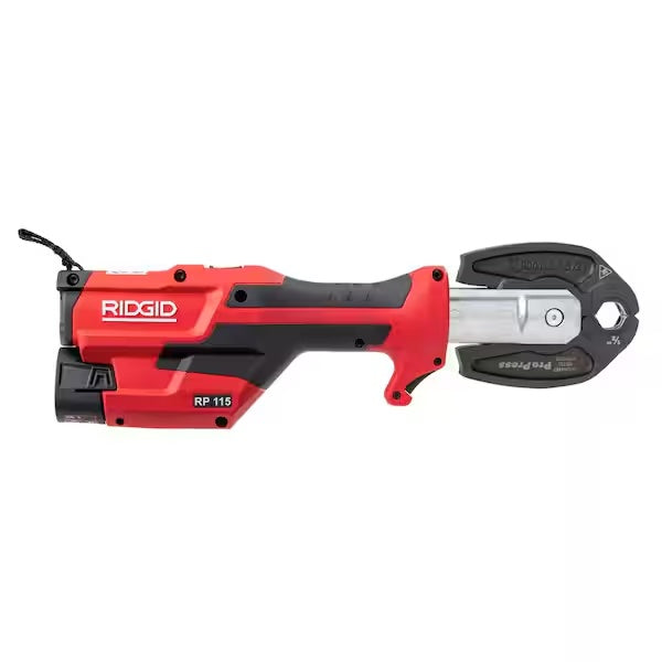 RIDGID RP 115 Pipe Crimper Machine Kit | U16 U20 U25