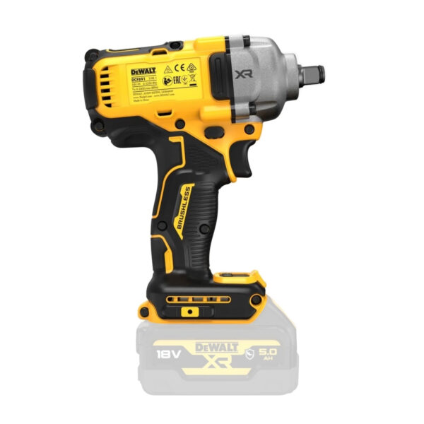 DeWalt 18V Impact Wrench with Precision Wrench Control | DCF891NT