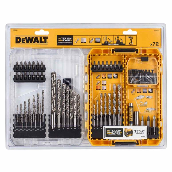 DeWalt 72pc Drill Drive Set with Drill Bits | DT70761