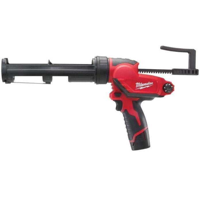 Milwaukee M12 PCG 310-201B Silicone Gun, Incl. 1 x 2Ah Battery & Charger