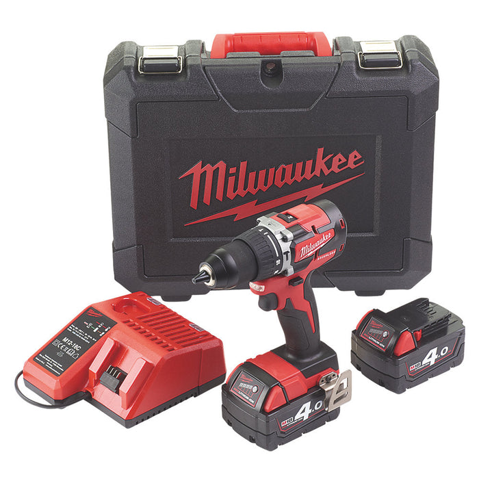 Milwaukee Percussion Drill M18 | 2x 4AH Batteries & Charger