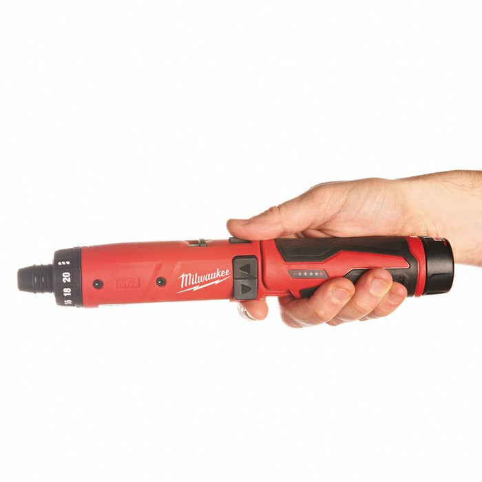 Milwaukee M4D-202B Drill Driver + 2x2Ah Batteries & Charger