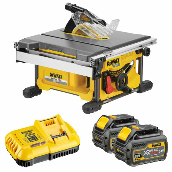 DeWalt 54V Brushless Table Saw with Batteries | DCS7485T2