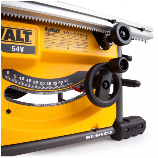 DeWalt 54V Brushless Table Saw with Batteries | DCS7485T2