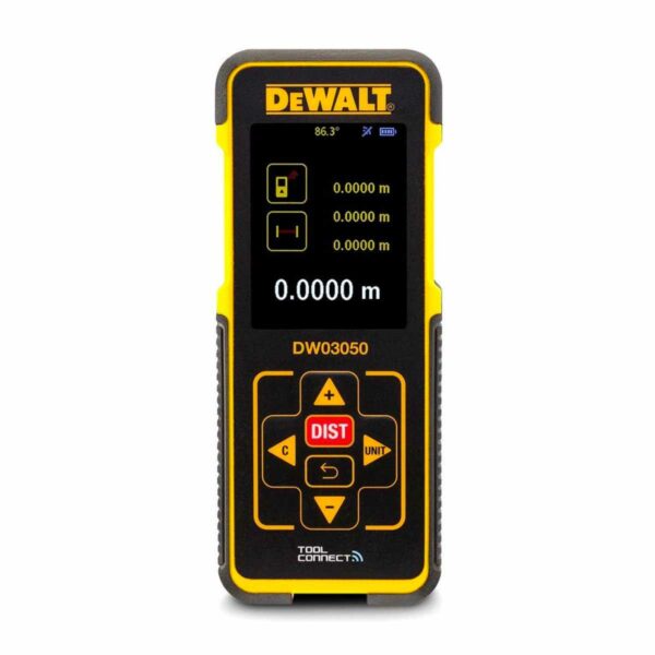 DeWalt 50m Laser Distance Measure with Bluetooth | DW03050