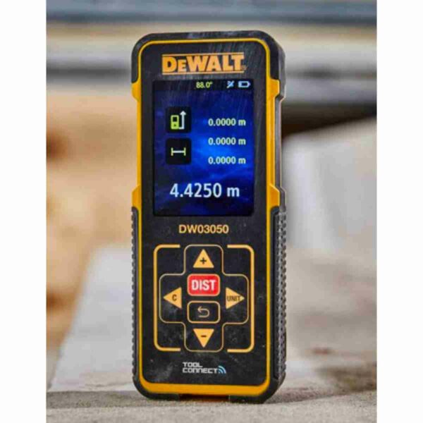 DeWalt 50m Laser Distance Measure with Bluetooth | DW03050