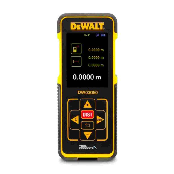 DeWalt 50m Laser Distance Measure with Bluetooth | DW03050