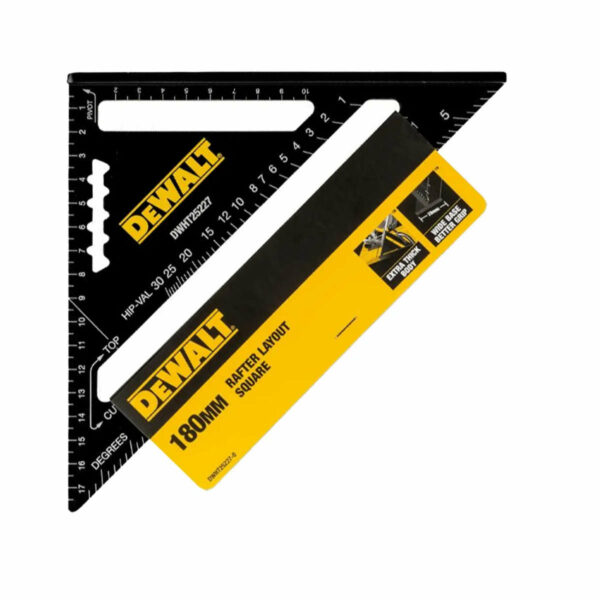 DeWalt Premium Rafter Speed Square 18cm | DWHT25227-0