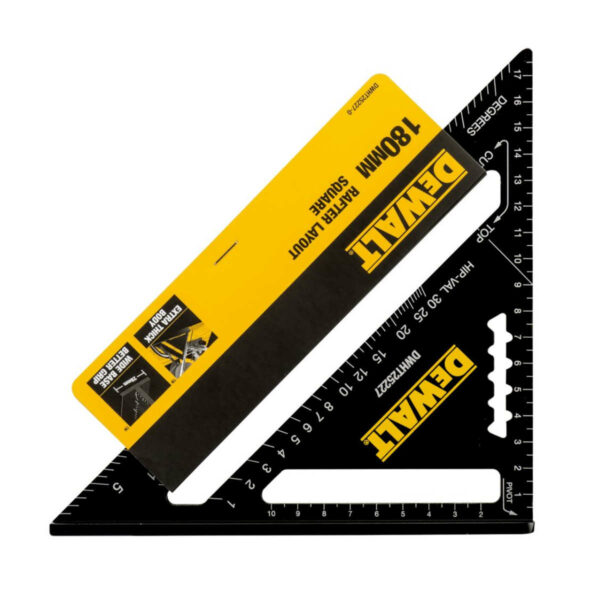 DeWalt Premium Rafter Speed Square 18cm | DWHT25227-0