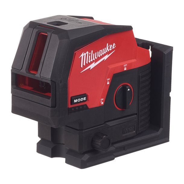 Milwaukee M12 CLLP-0C Cross Line Laser, Green